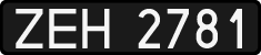 License plates of Poland, 1976 year system