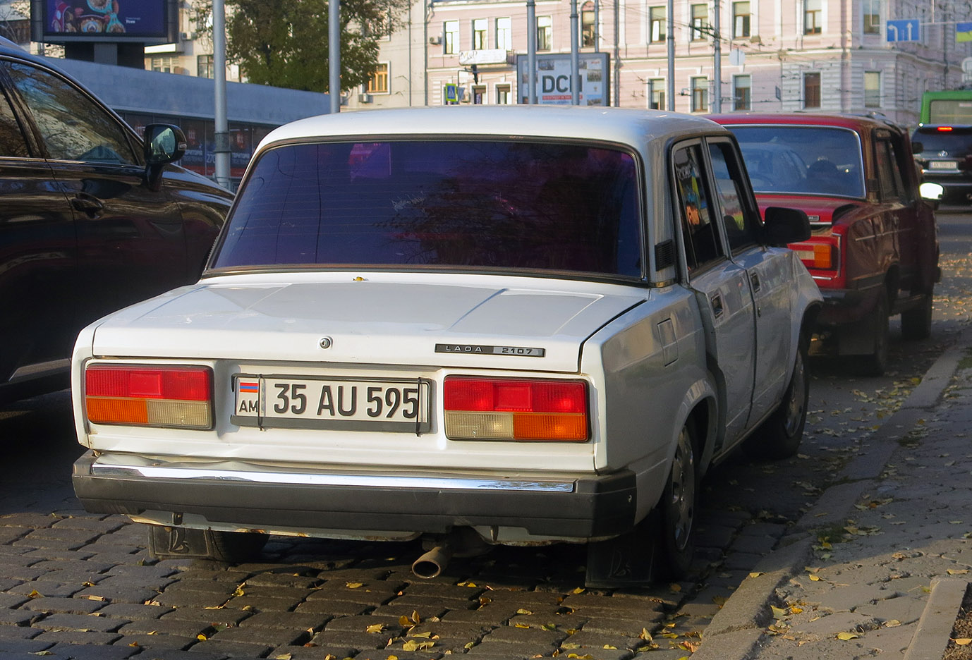 35 AU 595, Lada (VAZ) 2107 Жигули (Nova / Riva / Signet / 1500), 1982–2014