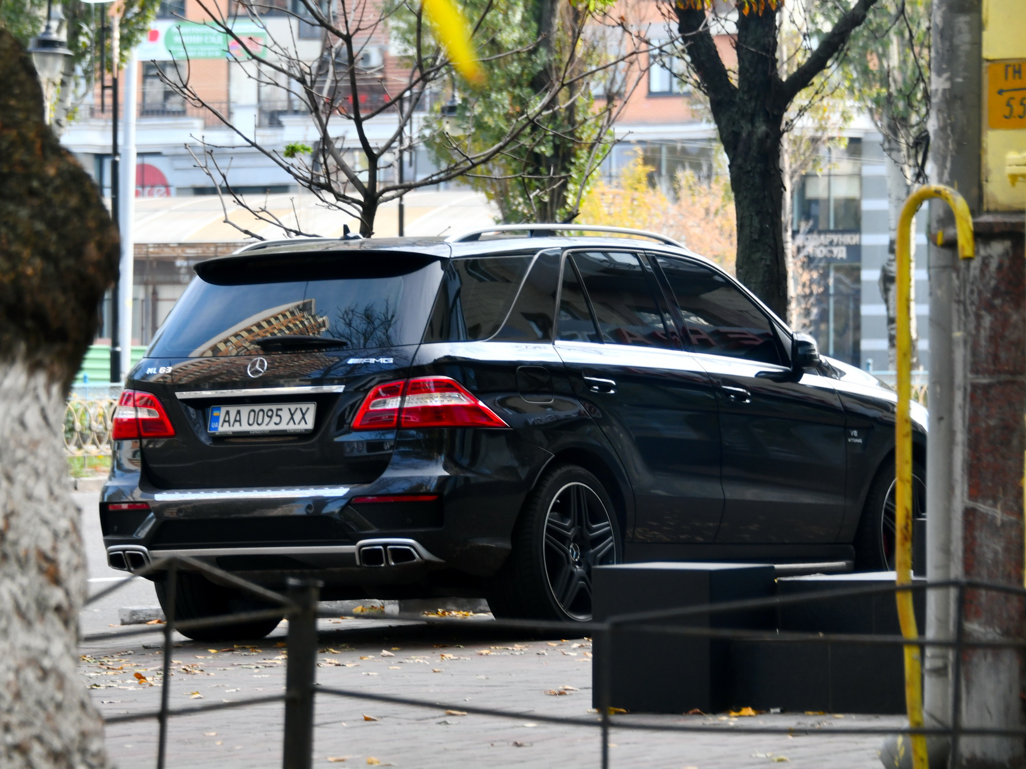 AA 0095 XX, Mercedes-Benz M-Klasse 3rd gen (W166), 2011–2015