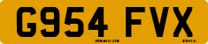 License plate of the United Kingdom, 1983 year system