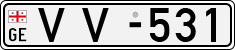 License plate of Georgia, Trailers (1993)