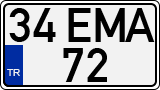 License plate of Turkey, Regular plates