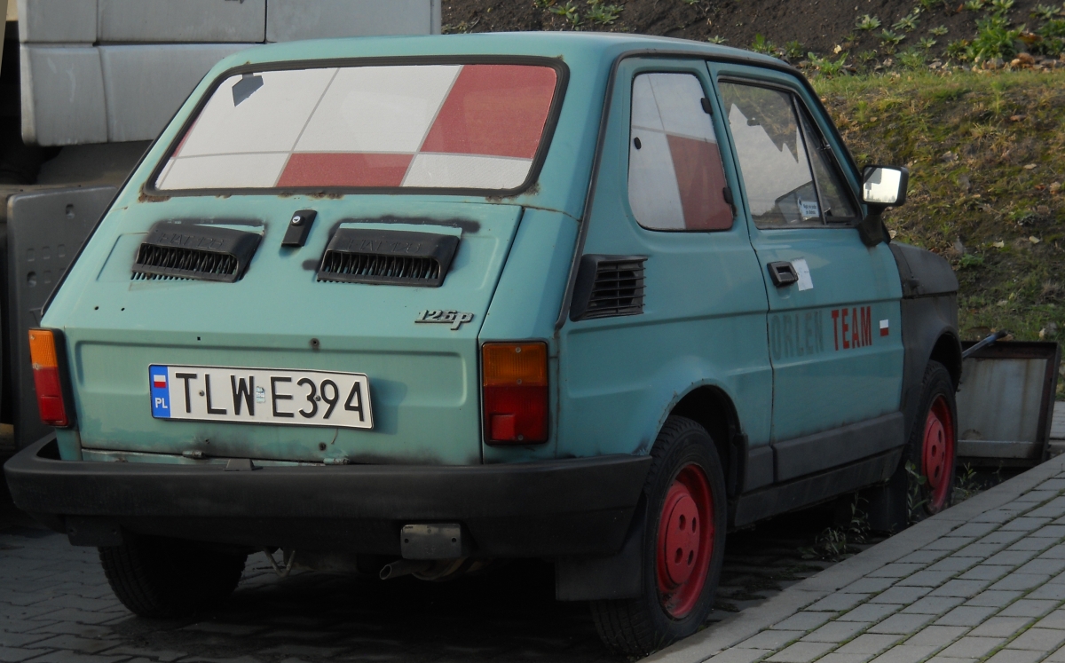 TLW E394, Polski Fiat 126p 126p 600/650/FL, 1973–1994