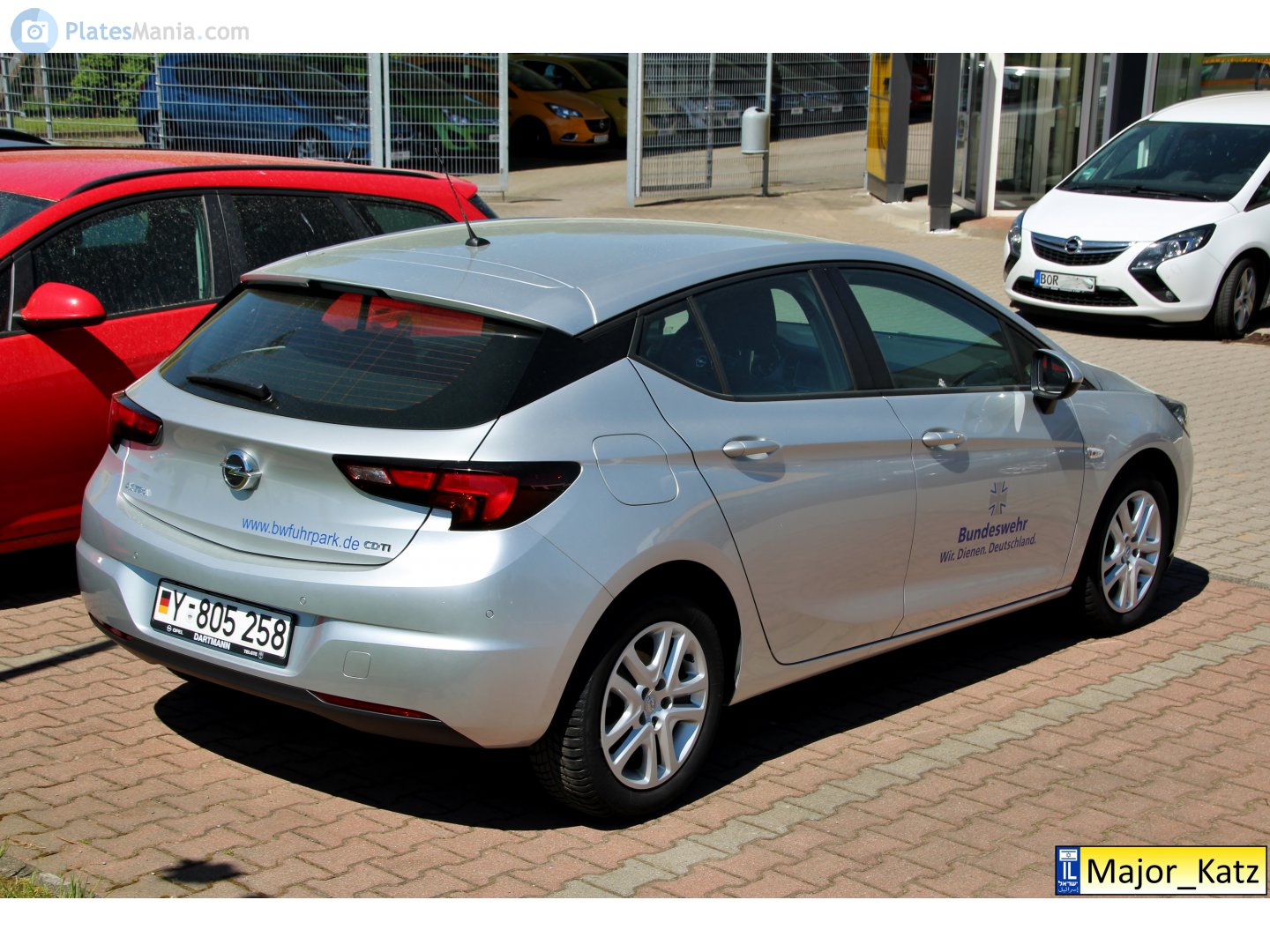 Y 805258, Opel Astra 5th gen Hatch (K; B16), 2015–2022