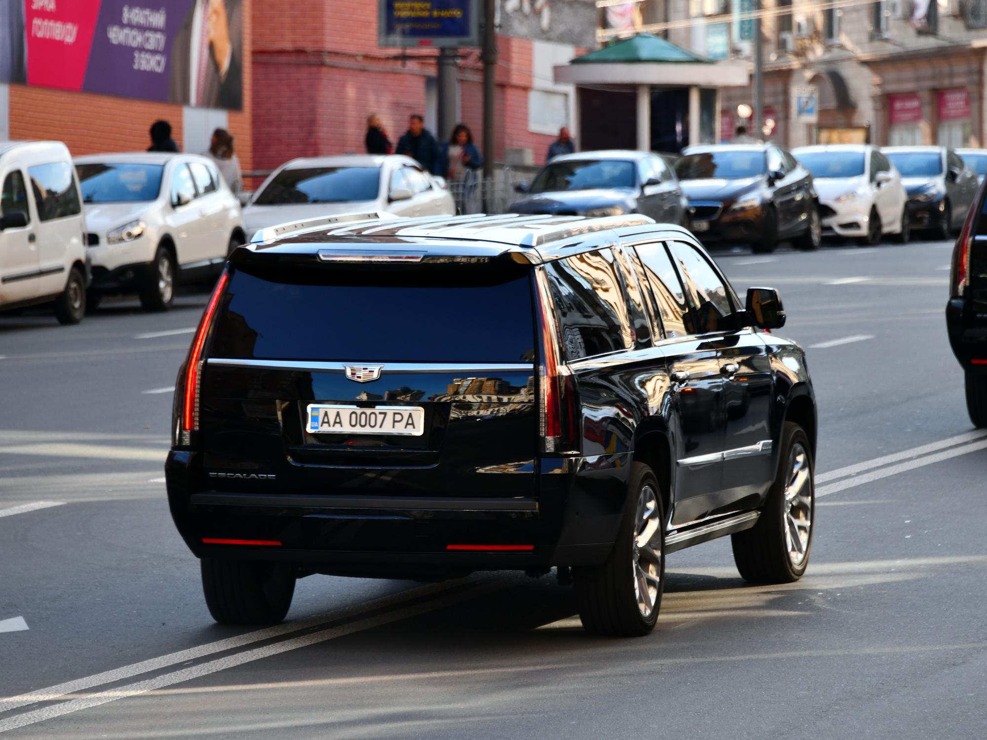 AA 0007 PA, Cadillac Escalade 4th gen (GMTK2XL), 2014–2020