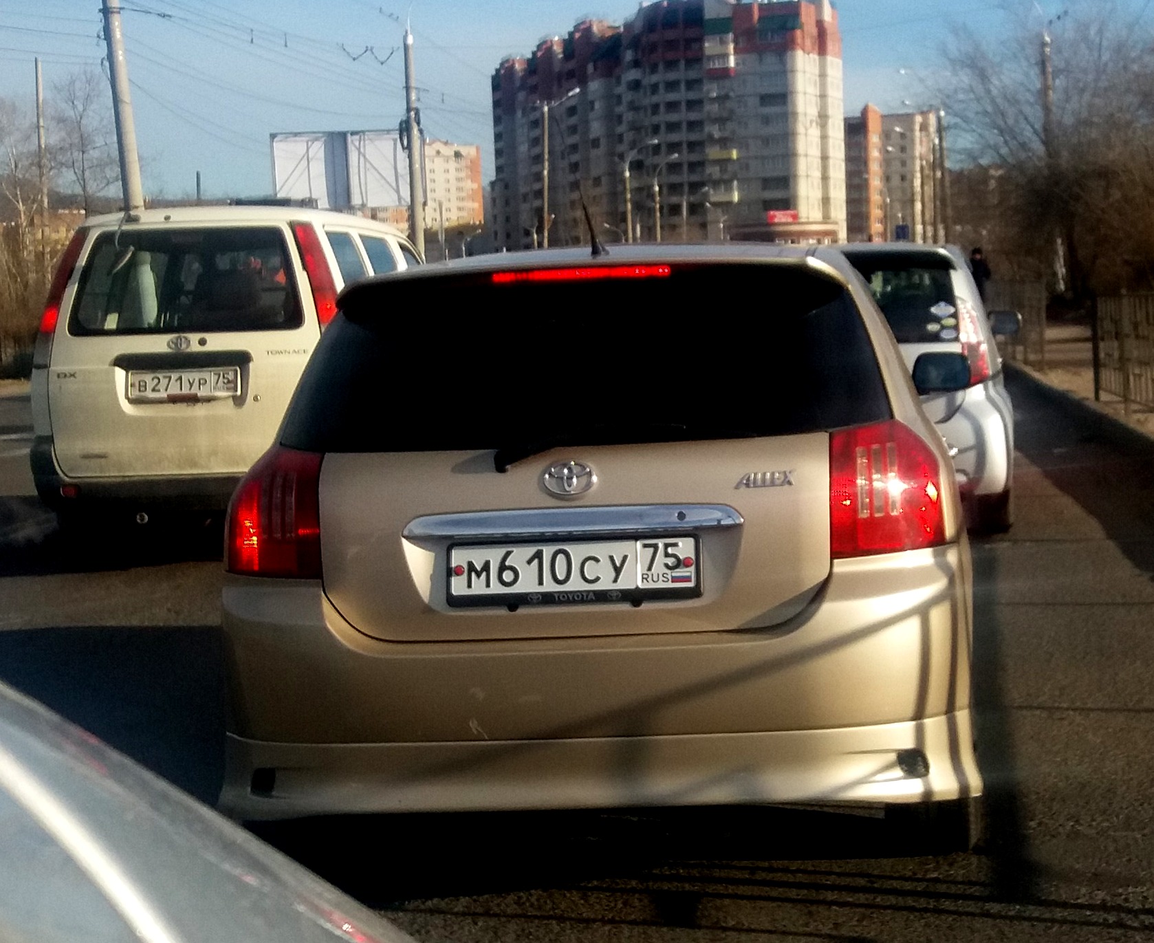 м 610 су 75, Toyota Allex 1st gen (E120; JP-market) 2001–2006