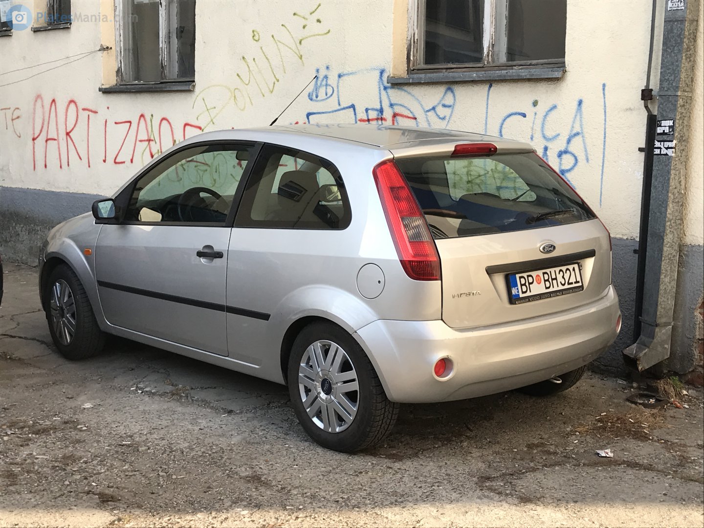 BP BH321, Ford Fiesta 5th gen 3-door Hatch (B257), 2002–2005