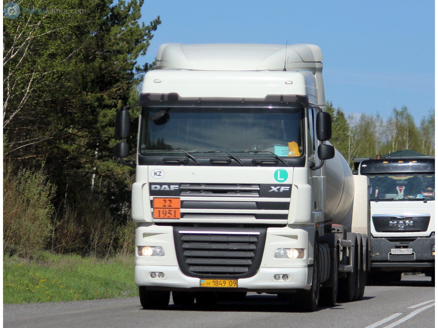 H 1849 09, DAF XF 3rd gen (XF105), 2006–2020