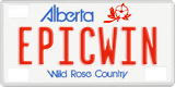 Alberta, Vanity Plates