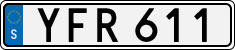 License plate of Sweden, Regular plates