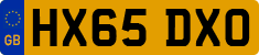 License plate of the United Kingdom, 2001 year system