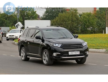 к007мв69, Toyota Highlander