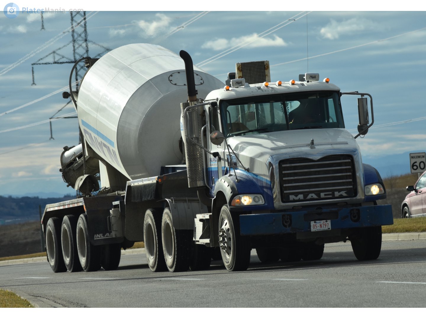 05-N797, Mack Granite 1st gen CT/GU Axle Back, 2006–