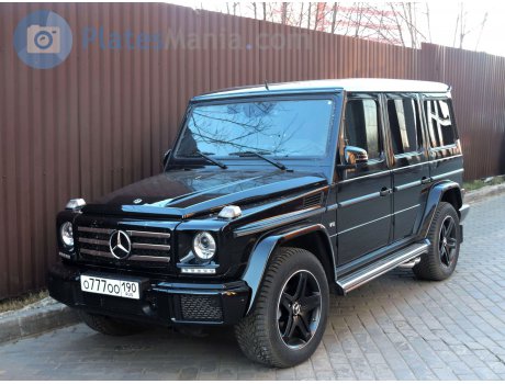 о777оо190, Mercedes-Benz G-Klasse
