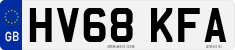 License plate of the United Kingdom, 2001 year system