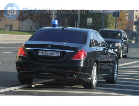 р636ан777, Mercedes-Benz S-Klasse