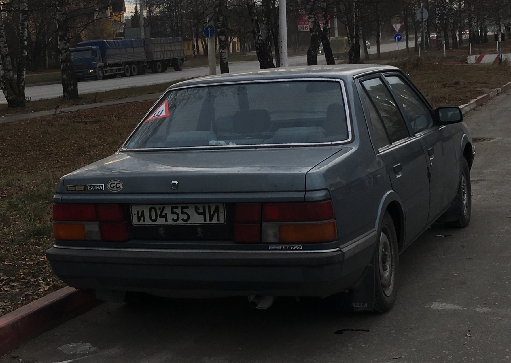 и 0455 ЧИ, Mazda Capella 3rd gen Sedan (GC), 1982–1987