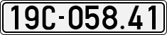License plate of Vietnam, Cars