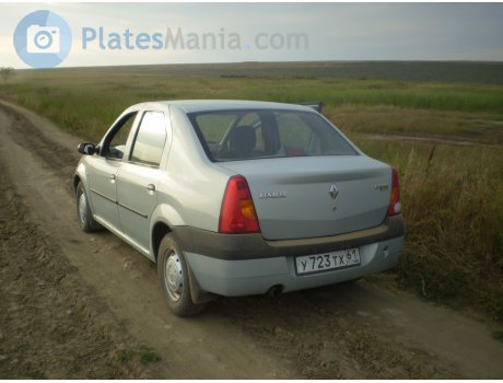 у723тх61, Renault Logan