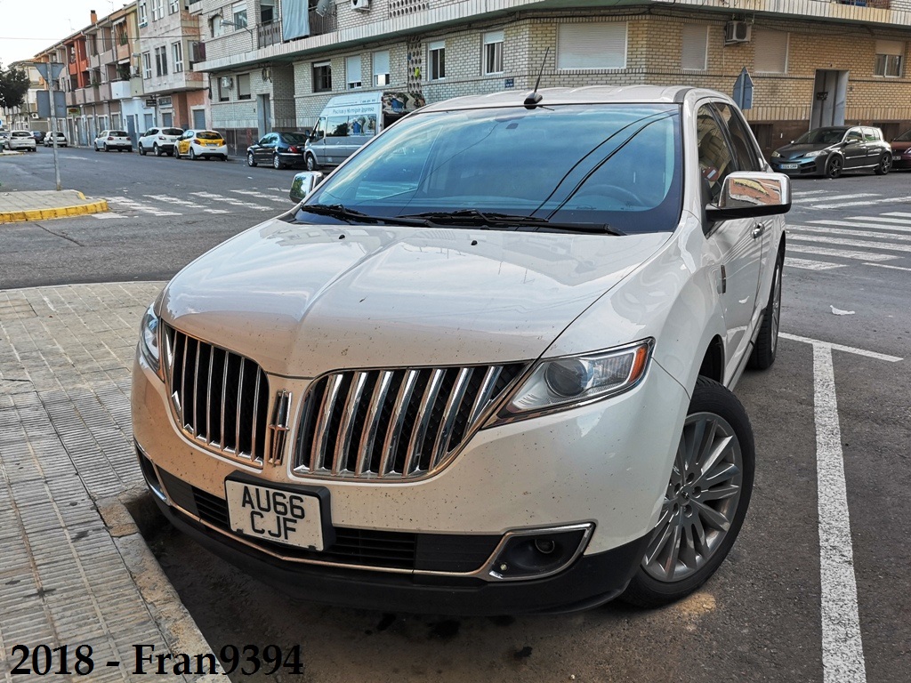 AU66CJF, Lincoln MKX 1st gen (U388), facelift, 2010–2015