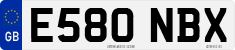 License plate of the United Kingdom, 1983 year system