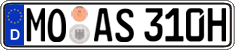 German license plate, Plates for oldtimers (type 