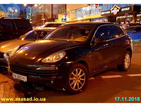 AA 0003 HI, Porsche Cayenne
