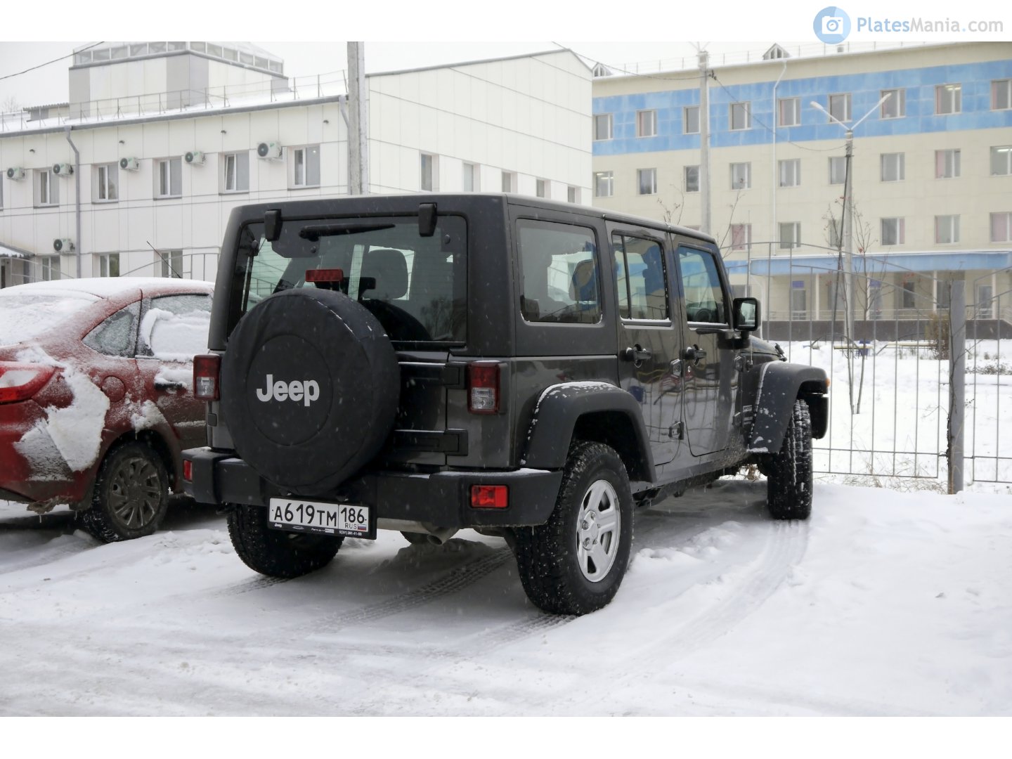 а 619 тм 186, Jeep Wrangler 3rd gen (don't set)