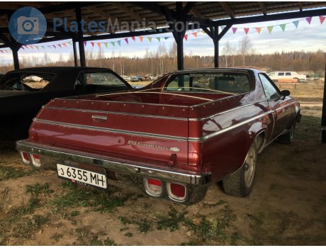 з 6355 МН, Chevrolet El Camino