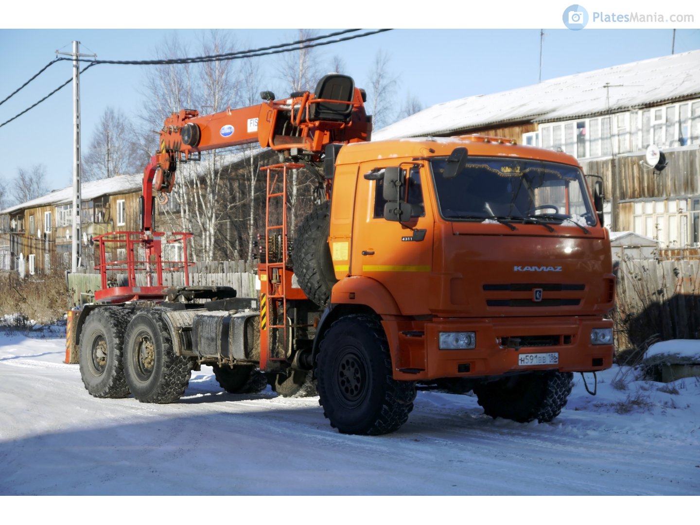 н 591 вв 186, KamAZ 4310/4311 43118, 1996–