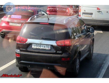 у008та52, Peugeot 4007