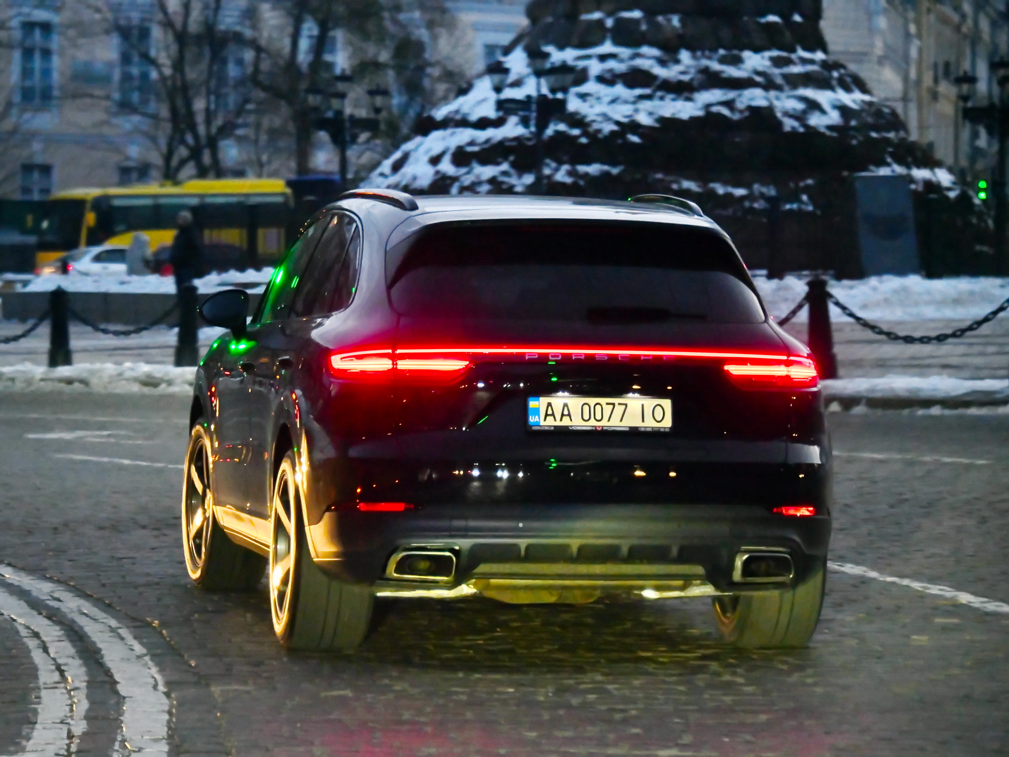 AA 0077 IO, Porsche Cayenne 3rd gen SUV (PO536; 9Y0), 2017–2023