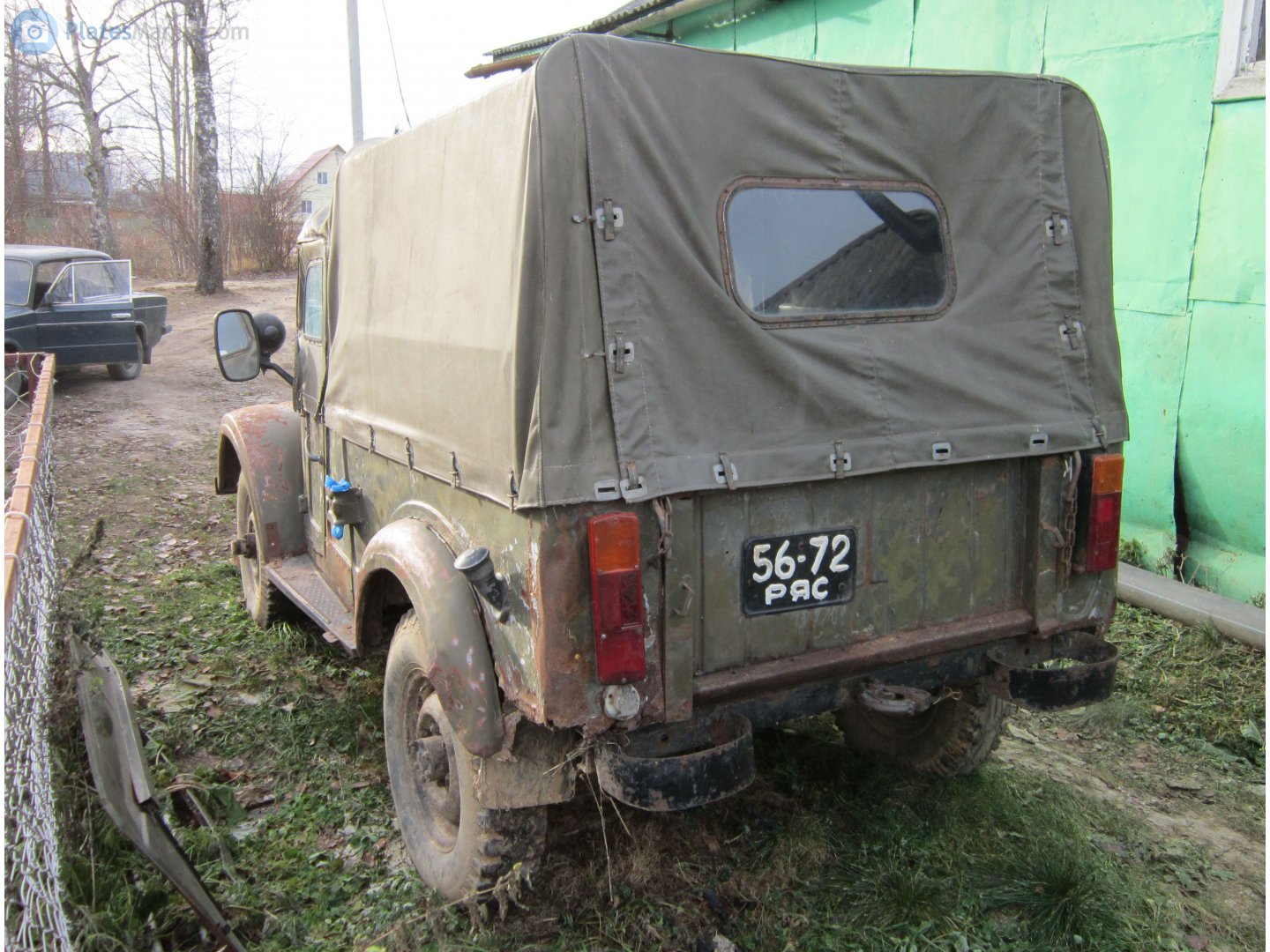 5672 РЯС, GAZ 69 69 3-door, 1952–1973