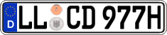 German license plate, Plates for oldtimers (type 