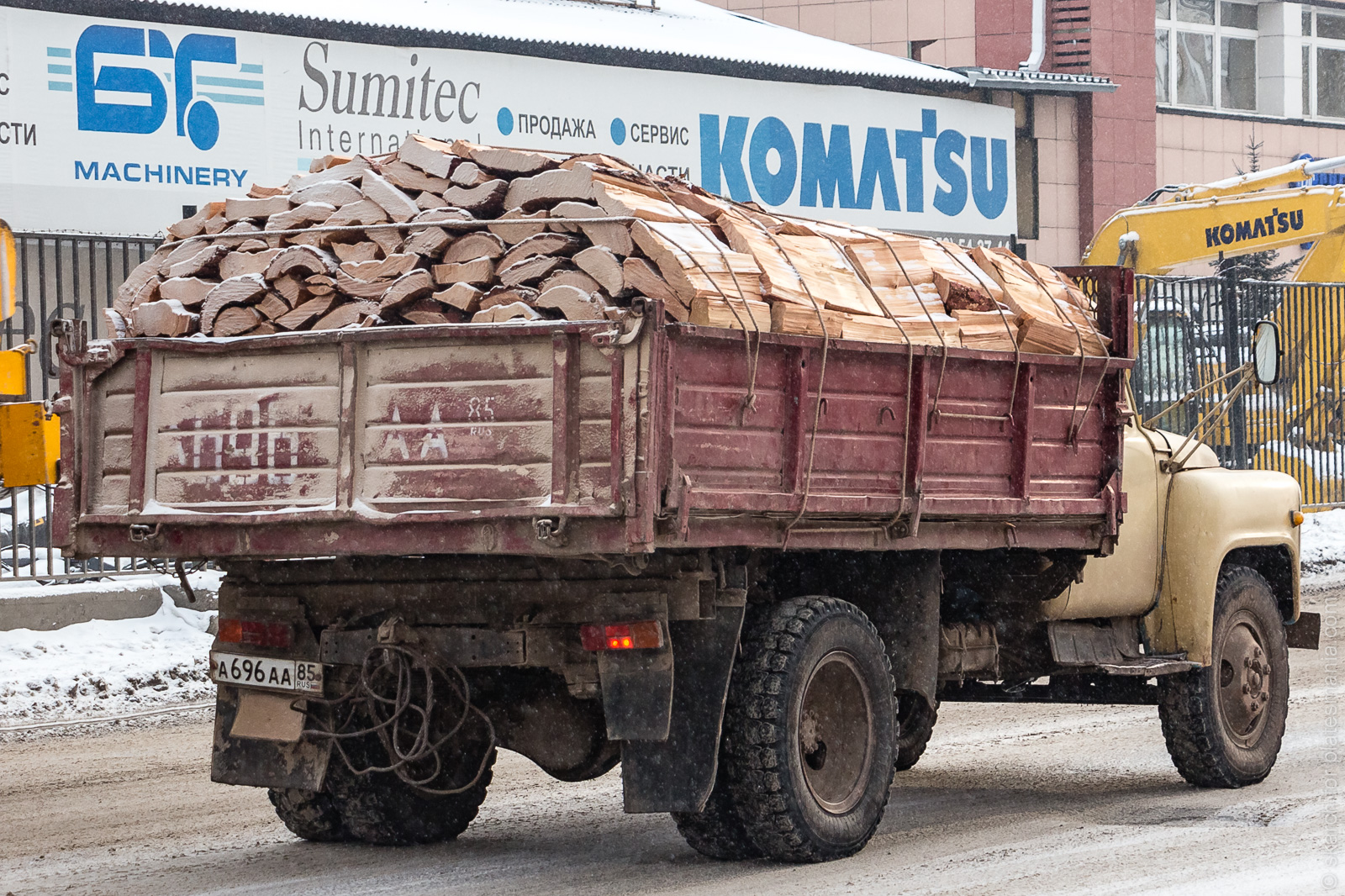 а 696 аа 85, GAZ 52/53 САЗ-3507, 1984–1992