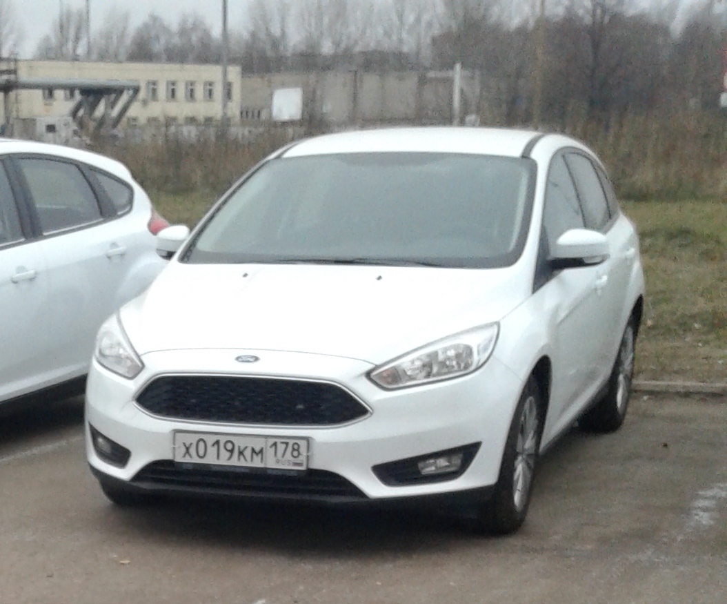 х 019 км 178, Ford Focus 