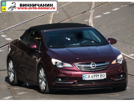 CA 6999 BO, Opel Cascada