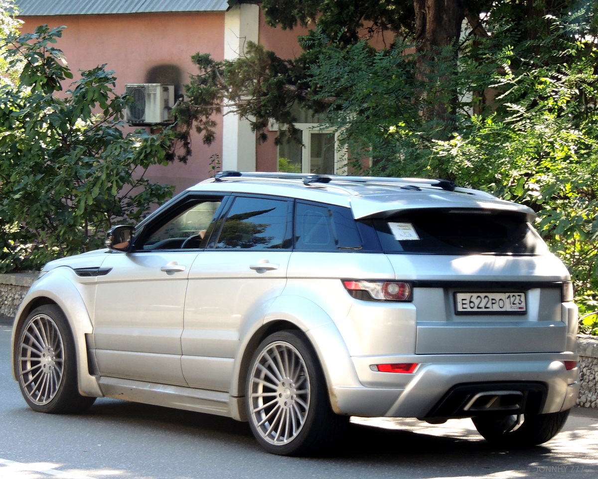 е 622 ро 123, Land Rover Range Rover Evoque 1st gen 5-door SUV (L538), 2011–2019