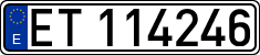 License plates of Spain, Official and military plates