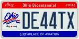 Ohio, AB12CD (Bicentennial)
