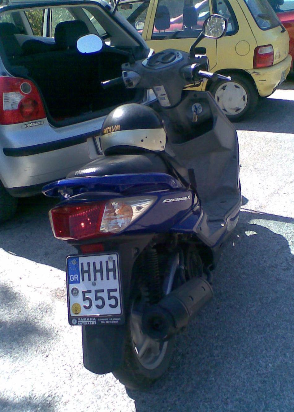 HHH-555, Yamaha Cygnus 