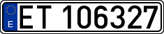 License plates of Spain, Official and military plates