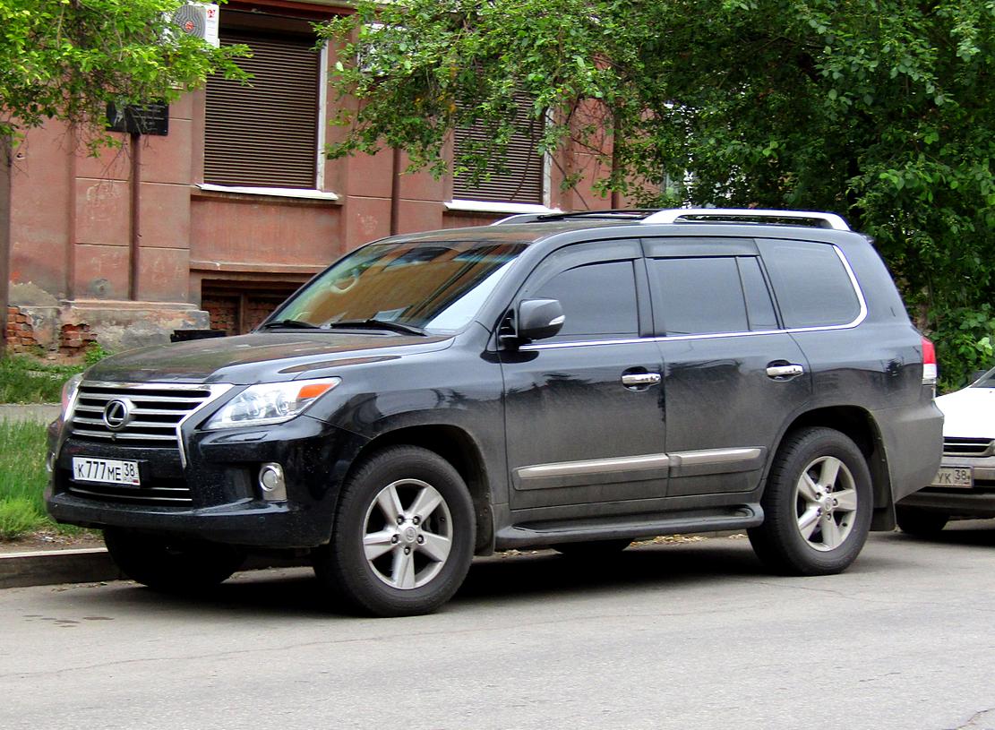 к 777 ме 38, Lexus LX 3rd gen (J200), 1st facelift, 2012–2015