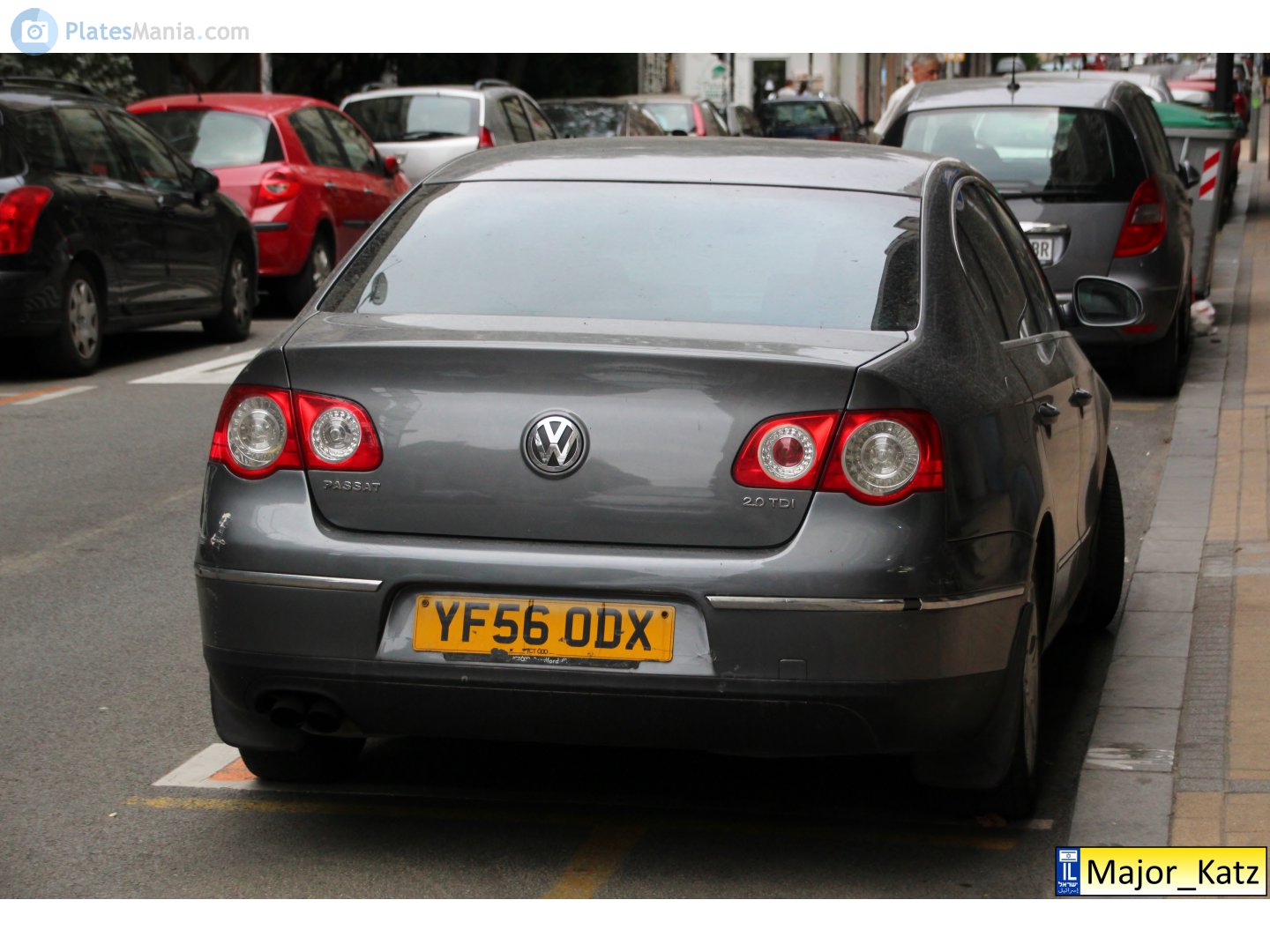 YF56ODX, Volkswagen Passat 6th gen Sedan (B6; 3C), 2005–2010