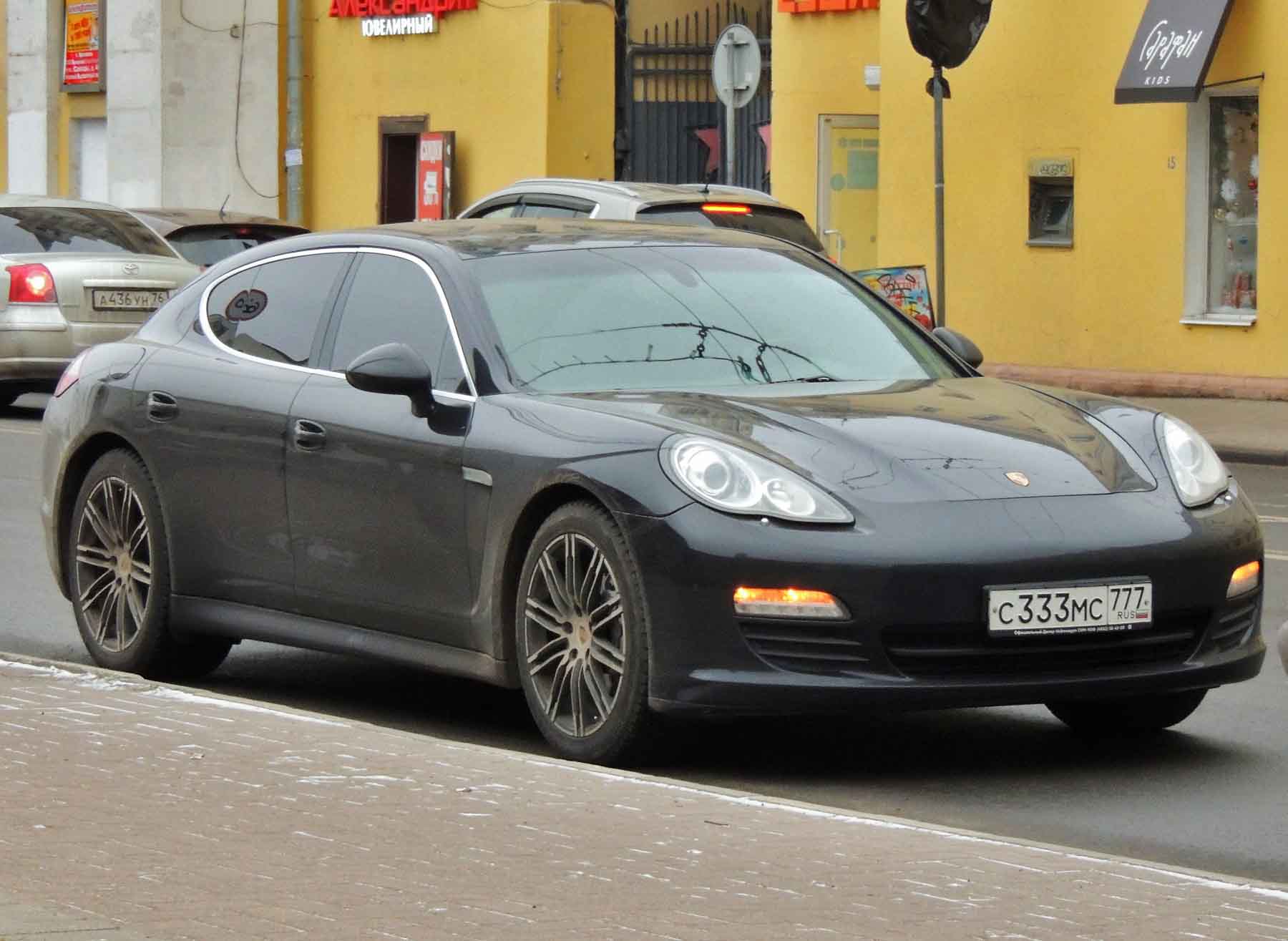 с 333 мс 777, Porsche Panamera 1st gen (970), 2009–2013