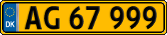 License plate of Denmark, Commercial vehicles