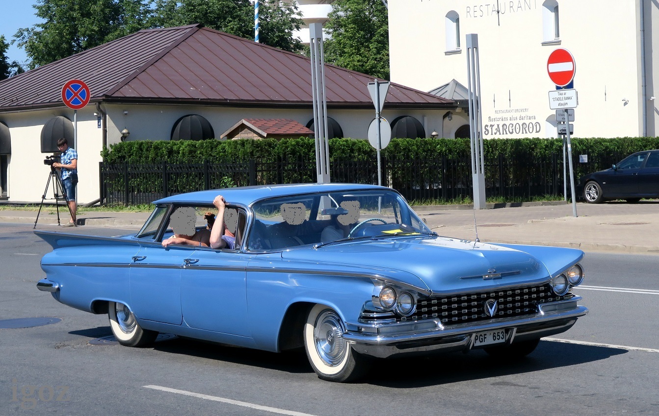 PGF 653, Buick LeSabre 1st gen 1959 4-door Hardtop (4439; B-body), 1958–1959