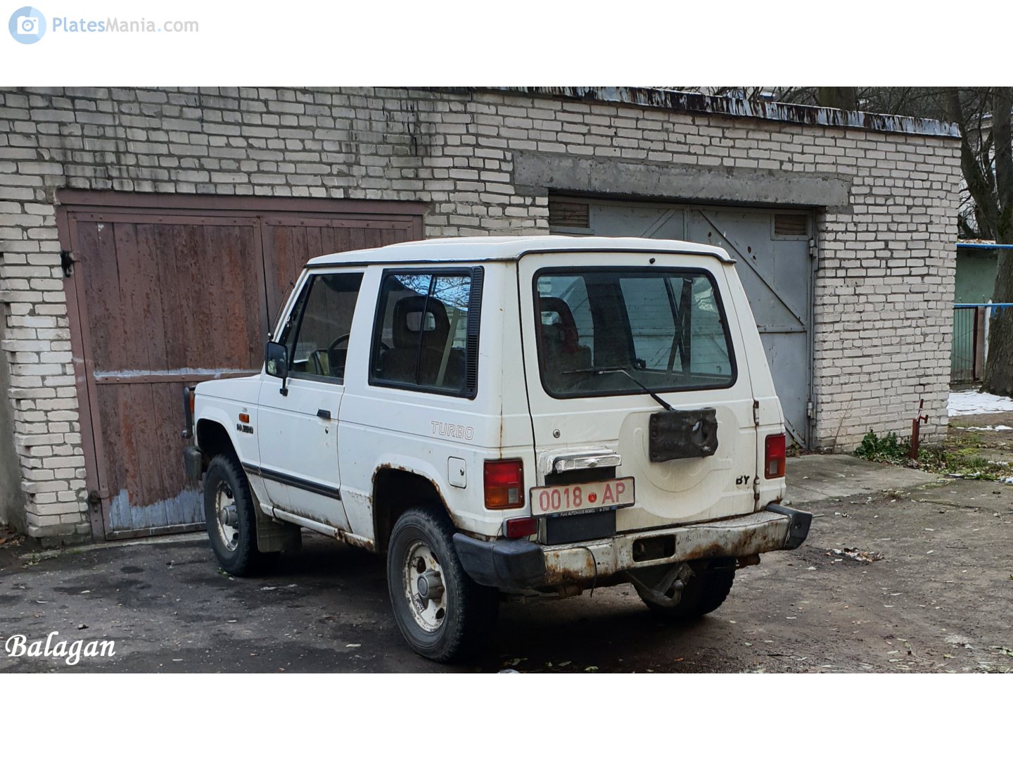 0018 AP, Mitsubishi Pajero 