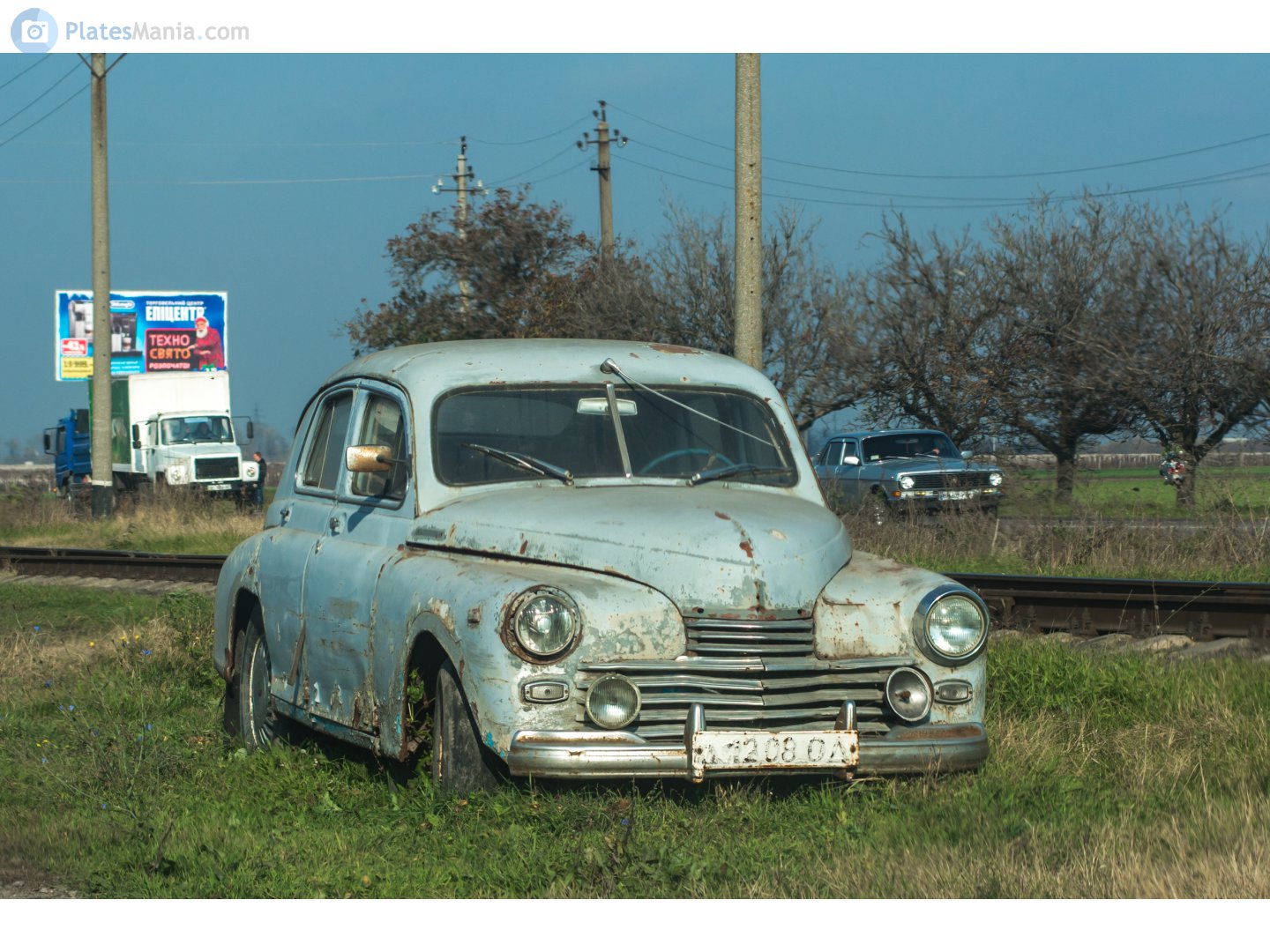 д 1208 ОД, GAZ 20 Победа 