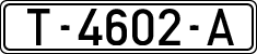 License plates of Spain, 1971 year series